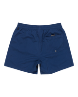 The Quiksilver Mens Everyday Solid Volley Shorts in Estate Blue