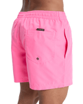 Everyday Solid Volley Shorts in Pink Lemonade