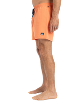 The Quiksilver Mens Everyday Solid Volley Shorts in Melon
