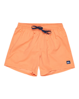 The Quiksilver Mens Everyday Solid Volley Shorts in Melon