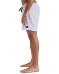 The Quiksilver Mens Everyday Solid Volley Shorts in Orchid Petal