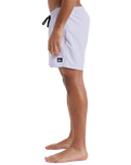 The Quiksilver Mens Everyday Solid Volley Shorts in Orchid Petal