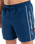 The Quiksilver Mens Everyday Vert Volley Shorts in Estate Blue