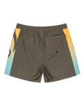The Quiksilver Mens Everyday Holmes Volley Shorts in Grape Leaf Holmes