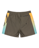 The Quiksilver Mens Everyday Holmes Volley Shorts in Grape Leaf Holmes