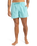 The Quiksilver Mens Fineline Volley Shorts in Aqua Sky
