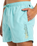 The Quiksilver Mens Fineline Volley Shorts in Aqua Sky