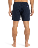 The Quiksilver Mens Fineline Volley Shorts in Dark Navy