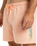 The Quiksilver Mens Fineline Volley Shorts in Peach Parfait