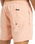 The Quiksilver Mens Fineline Volley Shorts in Peach Parfait