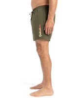 The Quiksilver Mens Fineline Volley Shorts in Aloe