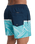 The Quiksilver Mens Everyday Poolsider Swimshorts in Dark Navy Panel Nat Geo