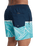The Quiksilver Mens Everyday Poolsider Swimshorts in Dark Navy Panel Nat Geo