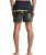 The Quiksilver Mens Everyday Poolsider Swimshorts in Black Panel Nat Geo
