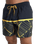 The Quiksilver Mens Everyday Poolsider Swimshorts in Black Panel Nat Geo