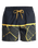 The Quiksilver Mens Everyday Poolsider Swimshorts in Black Panel Nat Geo