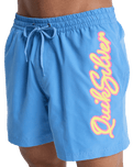 The Quiksilver Mens Everyday Malibu Swimshorts in Riviera