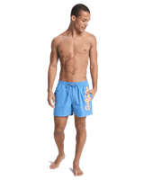 The Quiksilver Mens Everyday Malibu Swimshorts in Riviera
