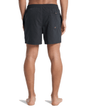 The Quiksilver Mens Everyday Malibu Swimshorts in Black
