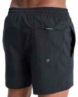 The Quiksilver Mens Everyday Malibu Swimshorts in Black