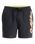 The Quiksilver Mens Everyday Malibu Swimshorts in Black