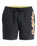 The Quiksilver Mens Everyday Malibu Swimshorts in Black