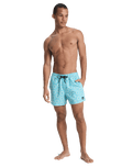 Everyday Printed Volley Shorts in Aqua Ocean Mayhem