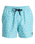 Everyday Printed Volley Shorts in Aqua Ocean Mayhem
