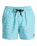 Everyday Printed Volley Shorts in Aqua Ocean Mayhem
