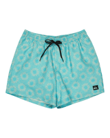 Everyday Printed Volley Shorts in Aqua Ocean Mayhem