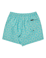 Everyday Printed Volley Shorts in Aqua Ocean Mayhem