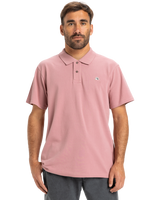 The Quiksilver Mens DNA Polo Shirt in Lilac