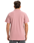 The Quiksilver Mens DNA Polo Shirt in Lilac