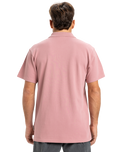 The Quiksilver Mens DNA Polo Shirt in Lilac