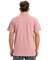 The Quiksilver Mens DNA Polo Shirt in Lilac