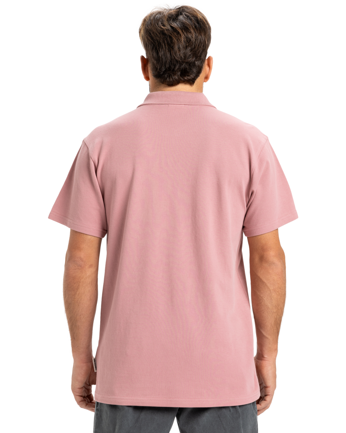 The Quiksilver Mens DNA Polo Shirt in Lilac