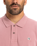 The Quiksilver Mens DNA Polo Shirt in Lilac