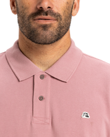 The Quiksilver Mens DNA Polo Shirt in Lilac