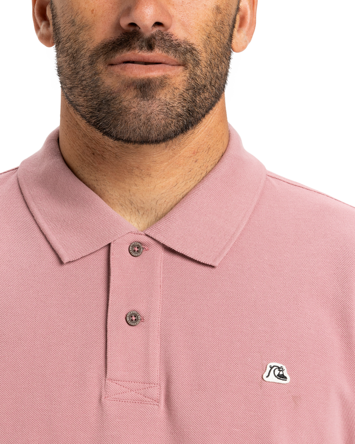 The Quiksilver Mens DNA Polo Shirt in Lilac