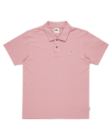 The Quiksilver Mens DNA Polo Shirt in Lilac