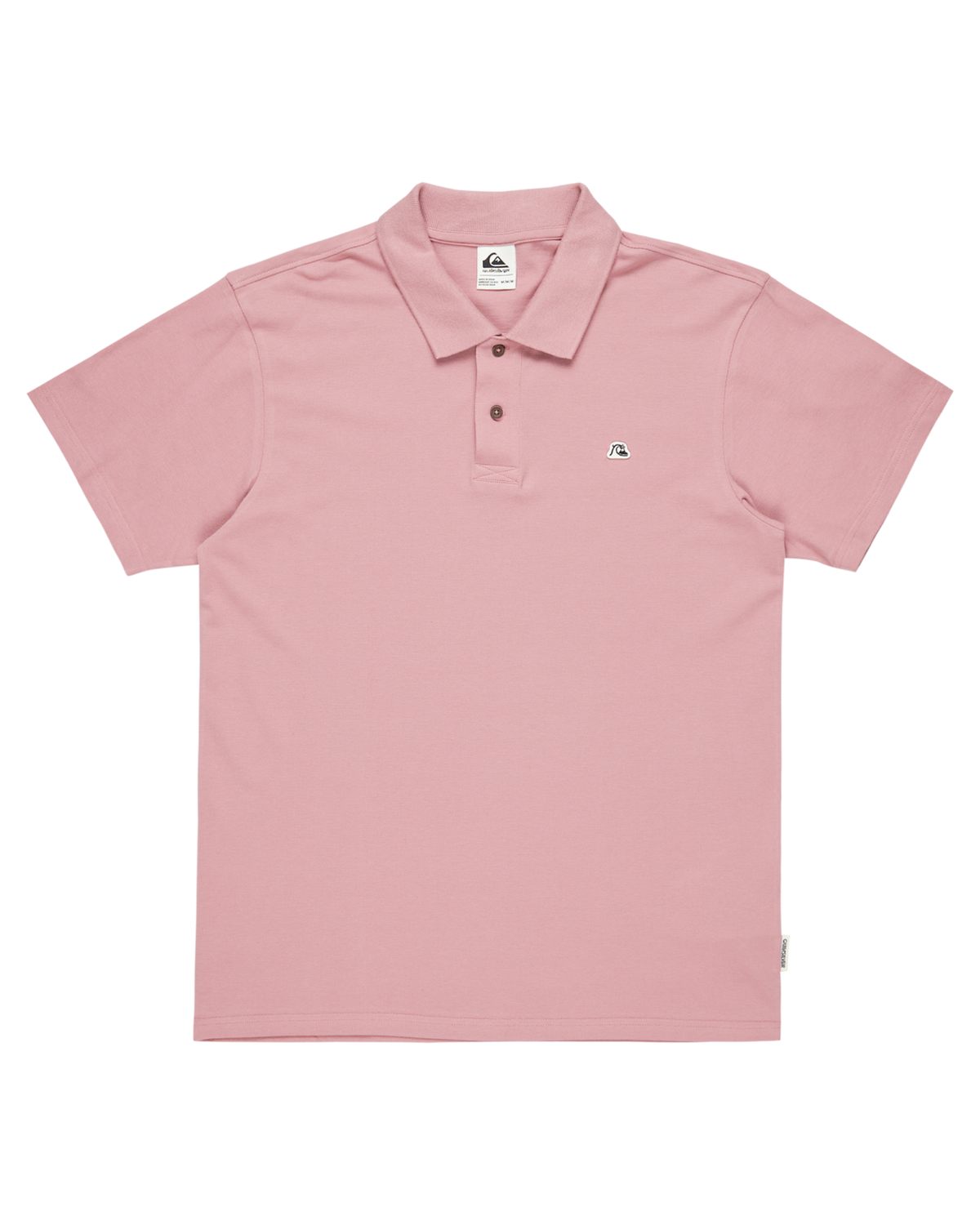 The Quiksilver Mens DNA Polo Shirt in Lilac