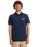 The Quiksilver Mens Stretch Polo Shirt in Dark Navy