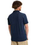 The Quiksilver Mens Stretch Polo Shirt in Dark Navy