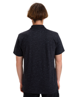 The Quiksilver Mens Stretch Polo Shirt in Black