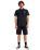 The Quiksilver Mens Stretch Polo Shirt in Black