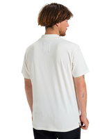The Quiksilver Mens Stretch Polo Shirt in Snow White