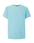 Slub Roundneck T-Shirt in Aqua Sky
