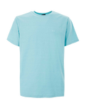 Slub Roundneck T-Shirt in Aqua Sky