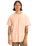 The Quiksilver Mens Slub Roundneck T-Shirt in Peach Parfait