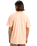 The Quiksilver Mens Slub Roundneck T-Shirt in Peach Parfait